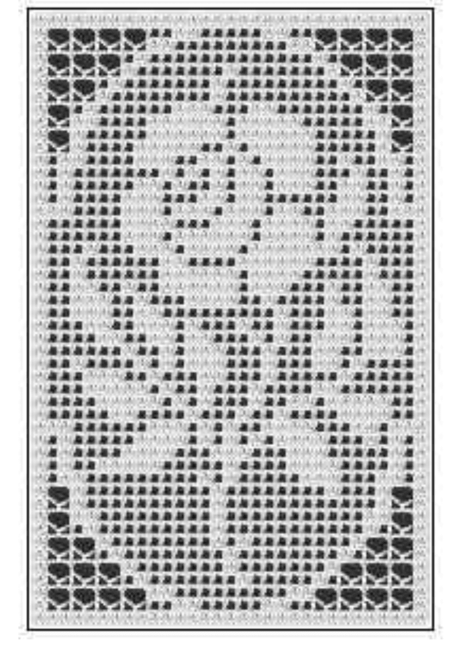Flower Filet Crochet Patterns Sewing Pattern Library
