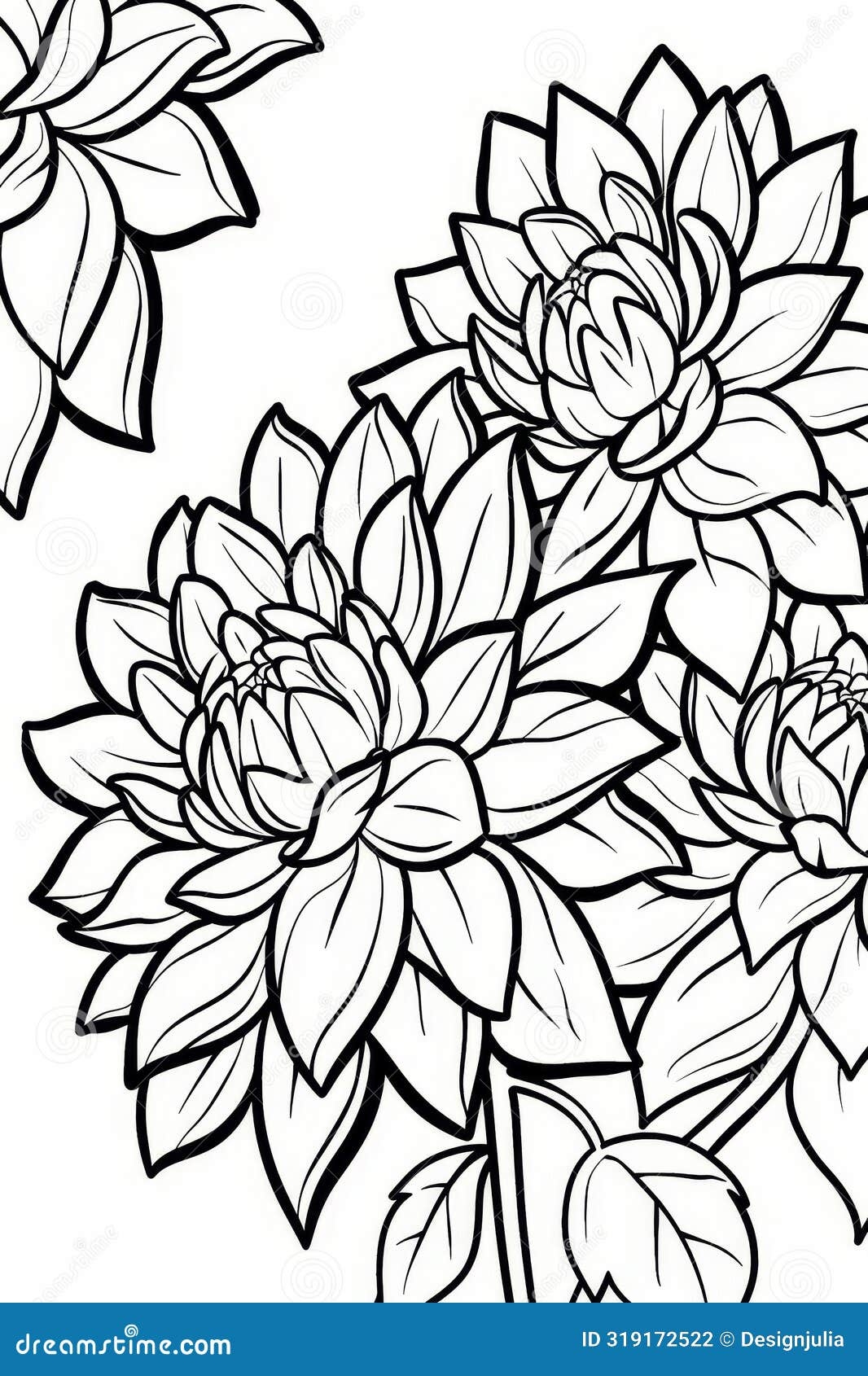 bold line coloring pages