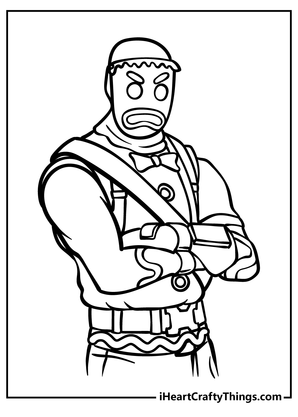 printable skin fortnite coloring pages