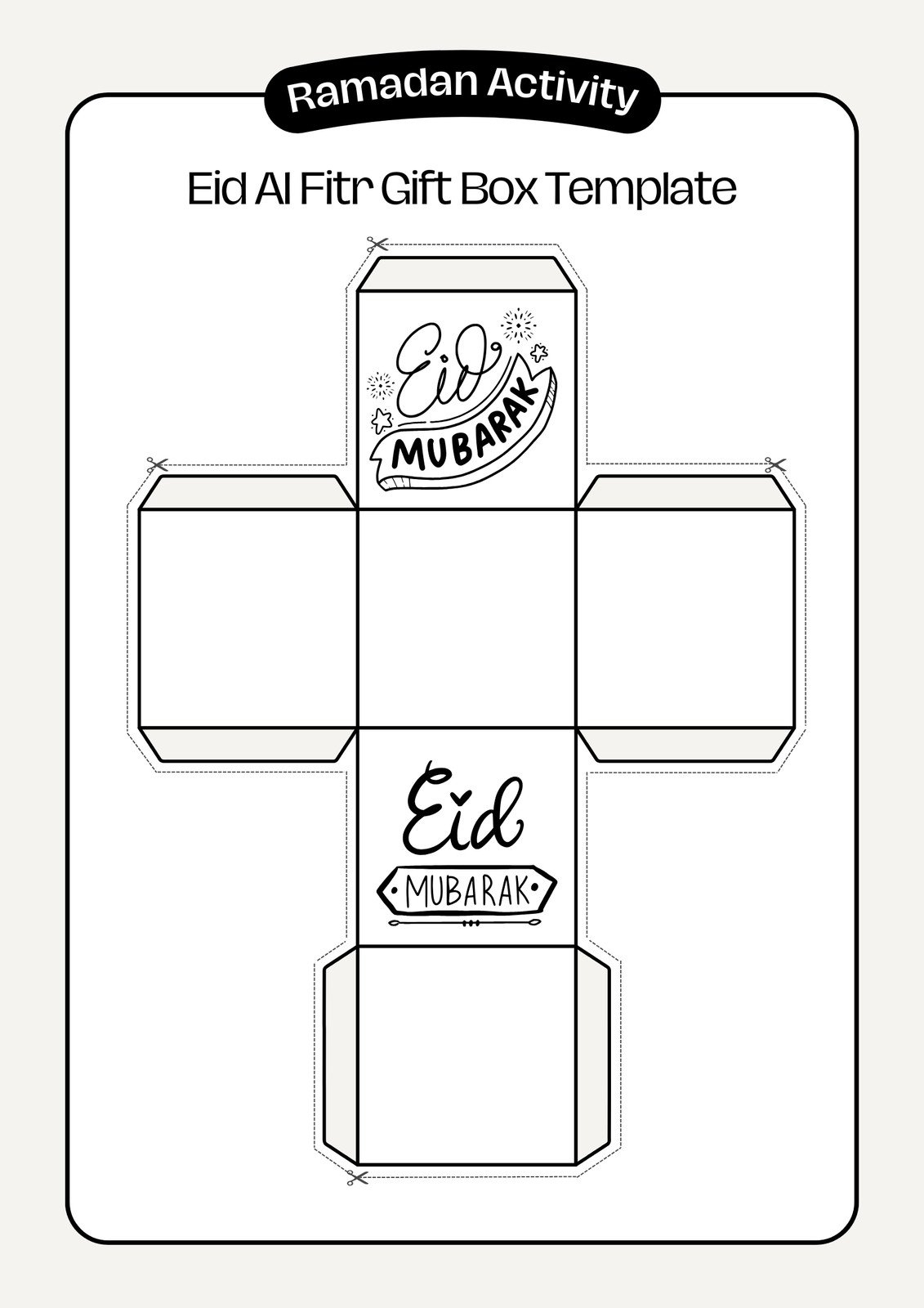 printable paper boxes patterns