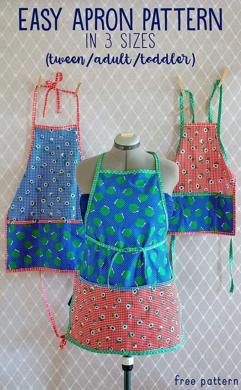 free printable apron sewing patterns