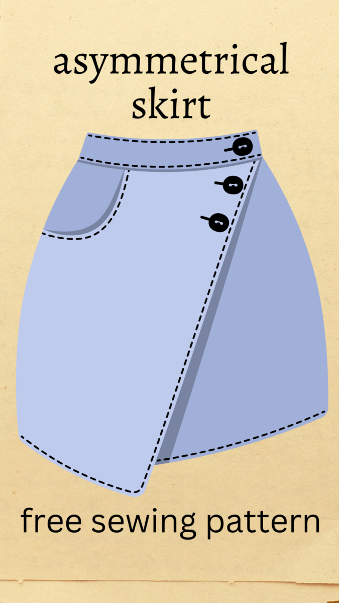 FREE ASYMMETRICAL SKIRT PATTERN On The Cutting Floor Printable Pdf Sewing Patterns And Tutorials For Women