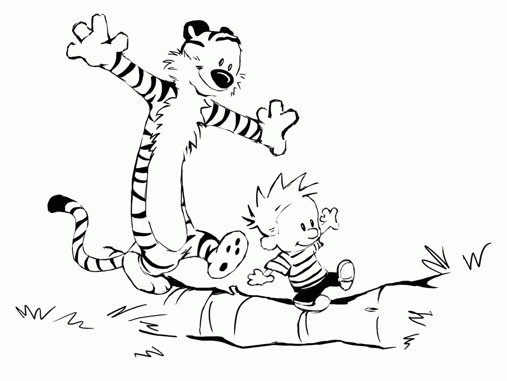 Free Calvin And Hobbes Coloring Pages Download Free Calvin And Hobbes Coloring Pages Png Images Free ClipArts On Clipart Library