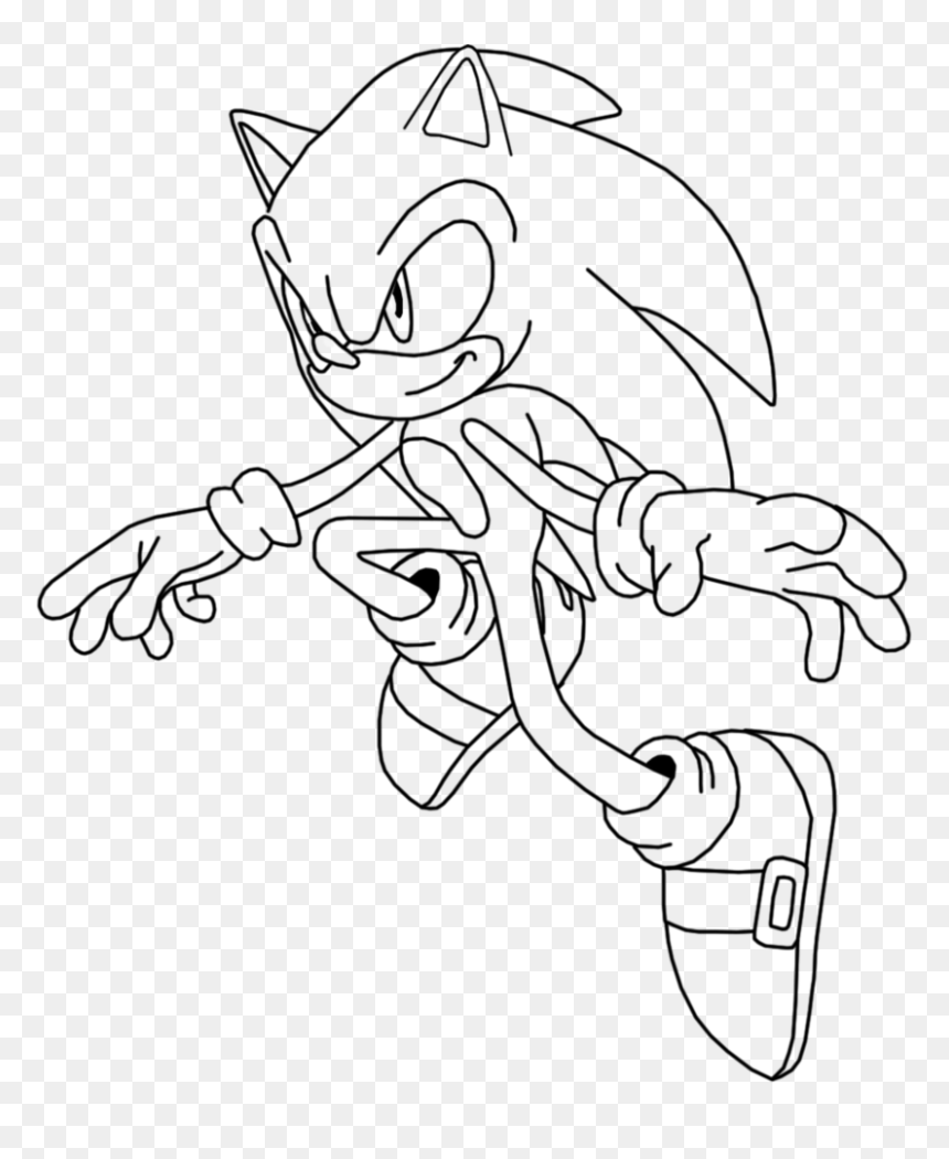 super sonic coloring pages sonic