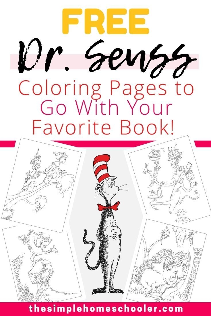 dr seuss color pages printable