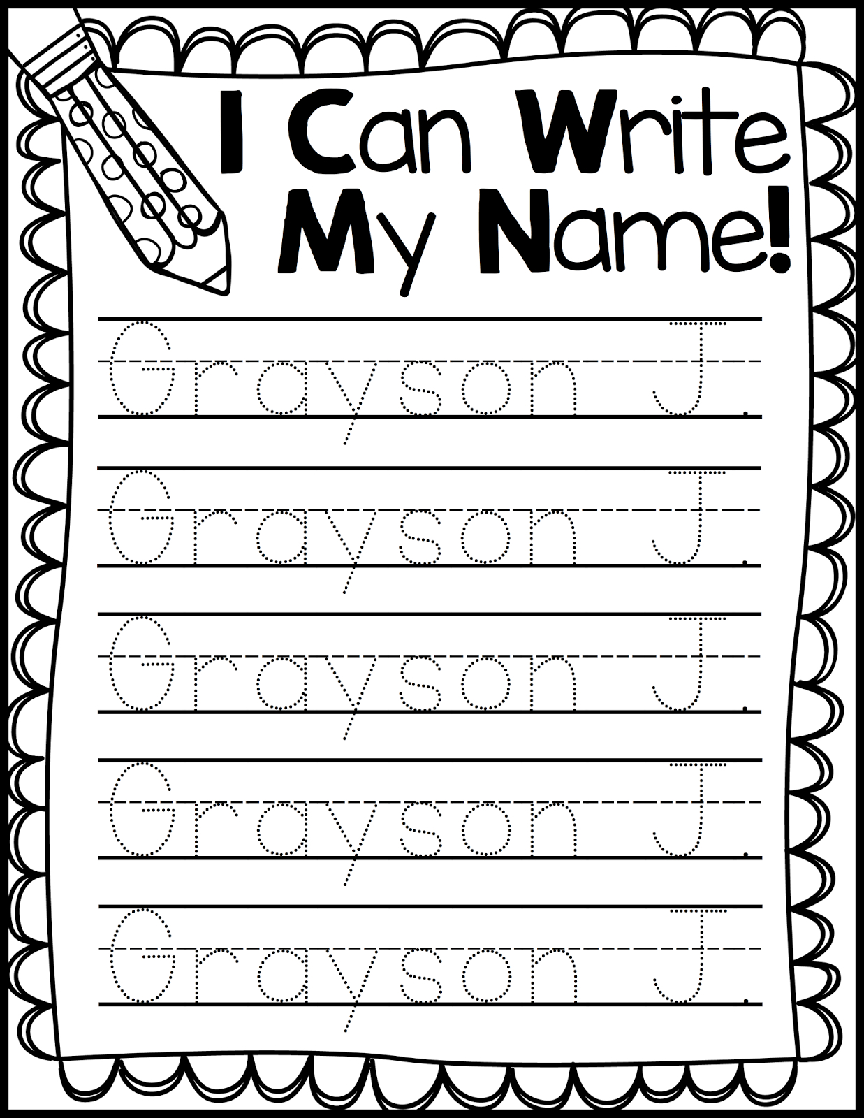 Free Editable Personalized Name Tracing Worksheets Custom Handwriting Practice Sheets Name Tracing Worksheet Generator