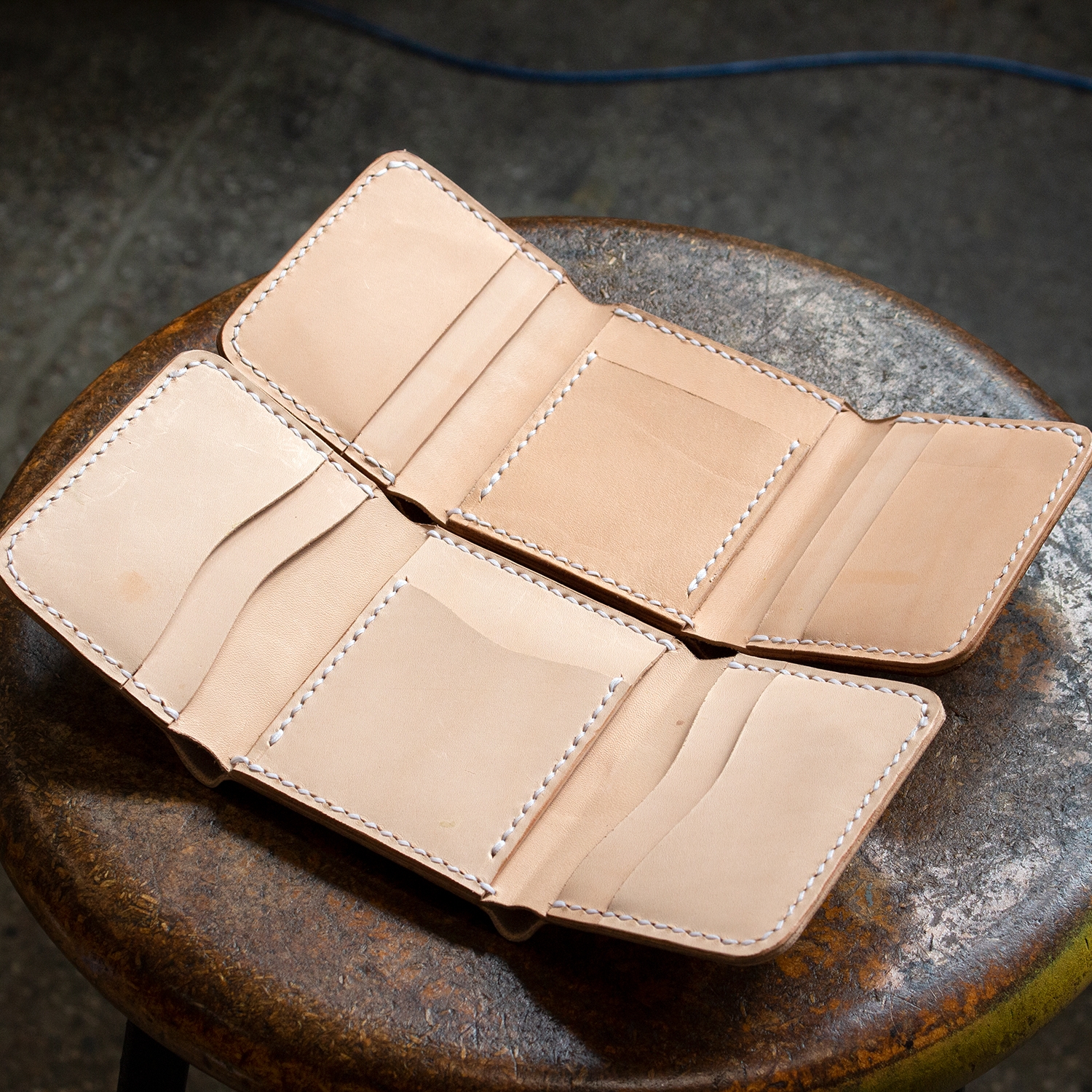 Free Leather Trifold Wallet Pattern Printable PDF Template MAKESUPPLY