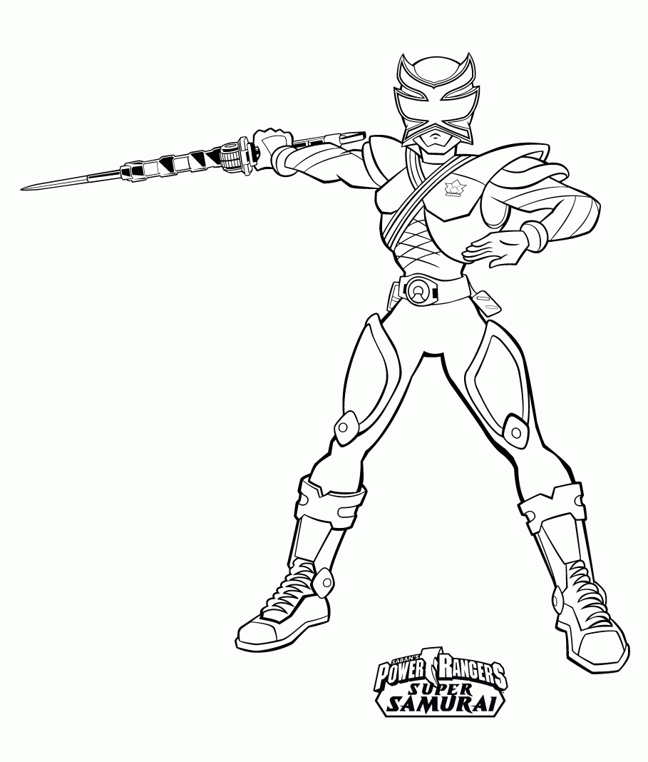 power rangers coloring pages free