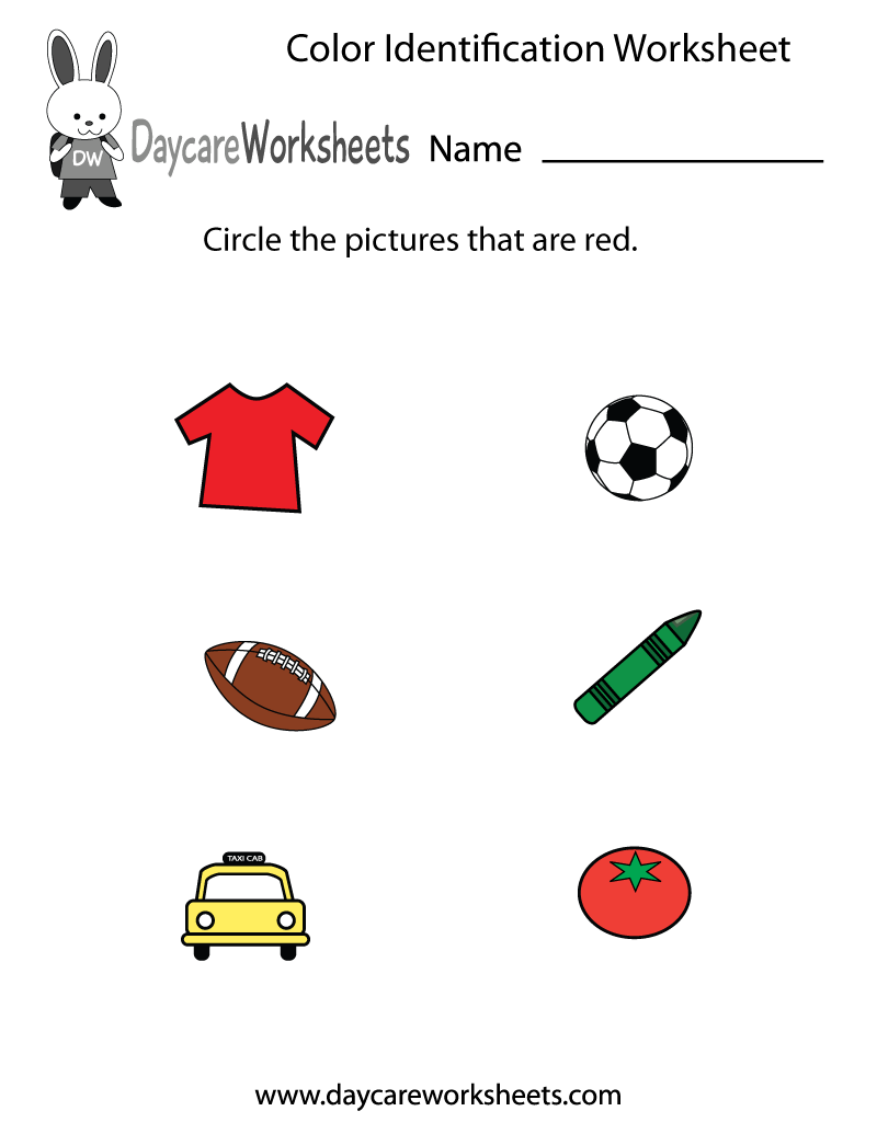 learn your colors worksheets