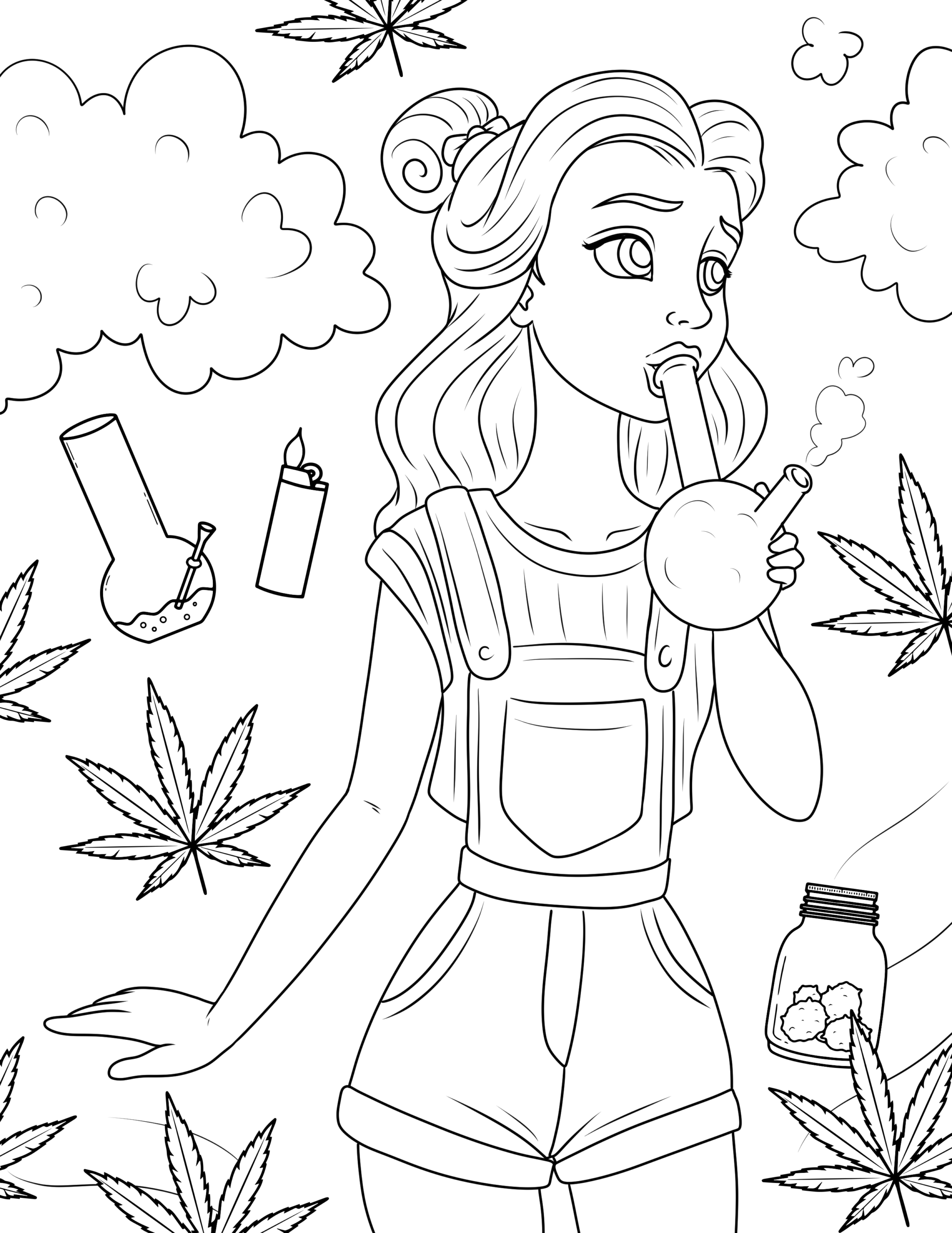 disney stoner coloring pages printable
