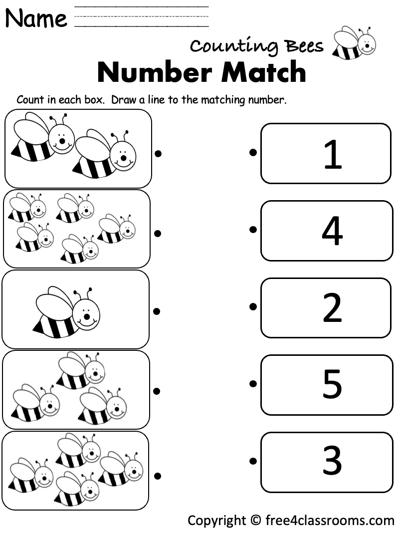 number worksheets for pre k