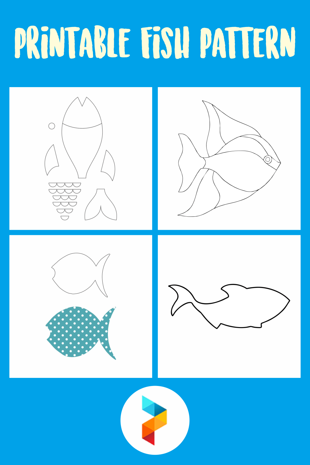 Free Printable Fish Pattern Printable Party Favors