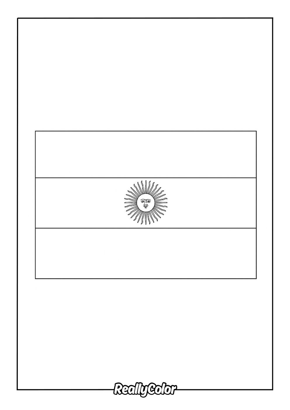 Free Printable Flags Coloring Pages