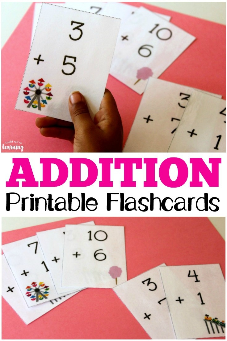 mathematics flashcards printable