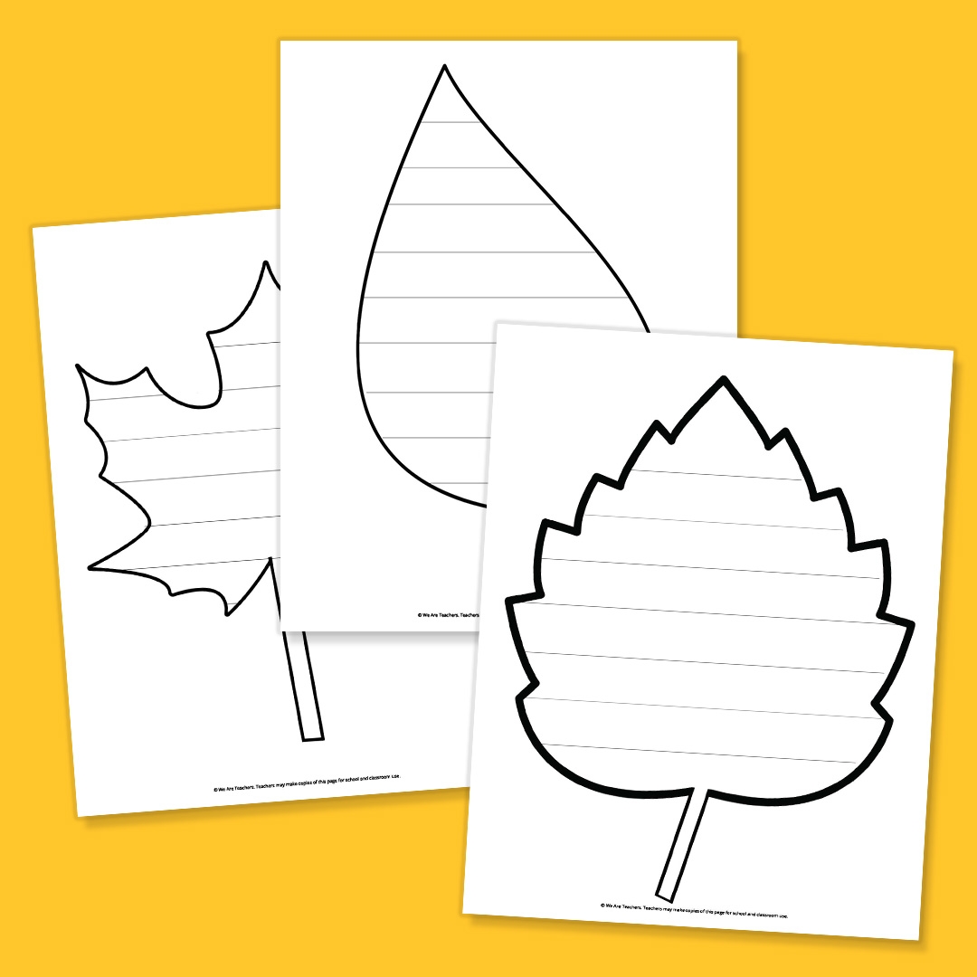 printable leaf patterns