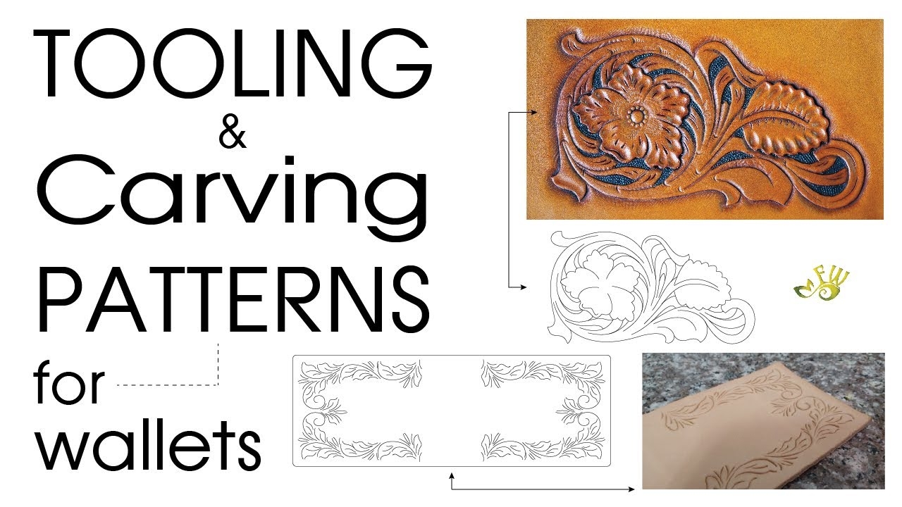 simple printable leather tooling patterns