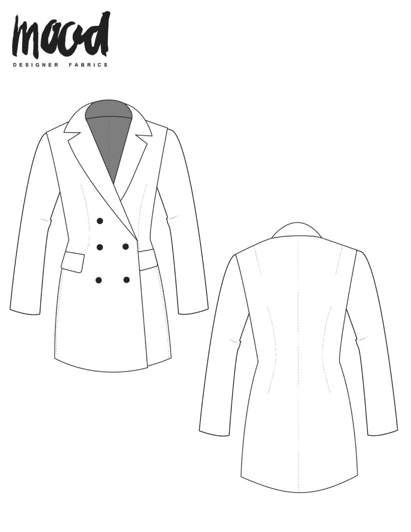 printable simple jacket pattern free