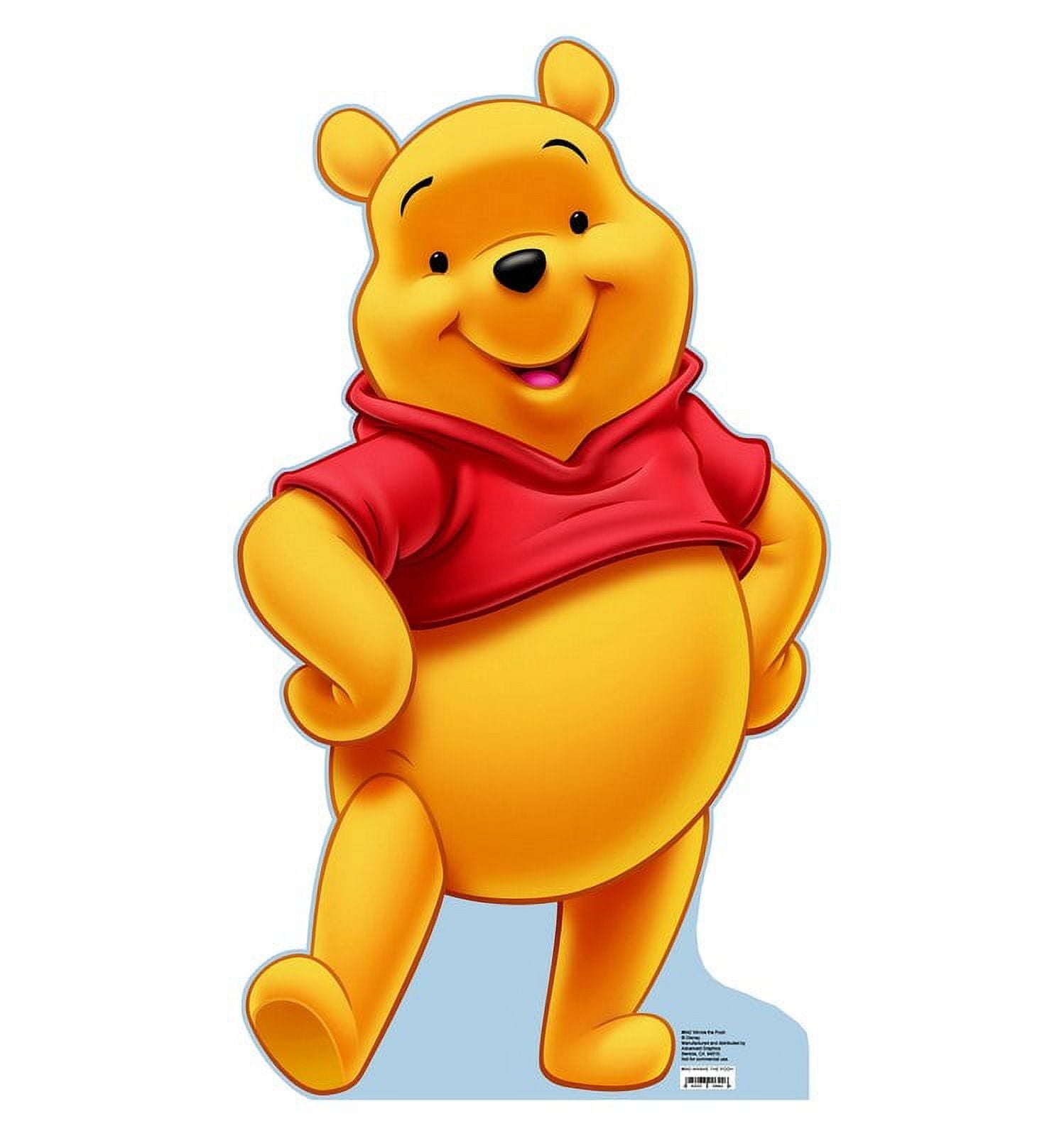 Free Shipping Winnie The Pooh Cardboard Stand Up 3ft Walmart Walmart