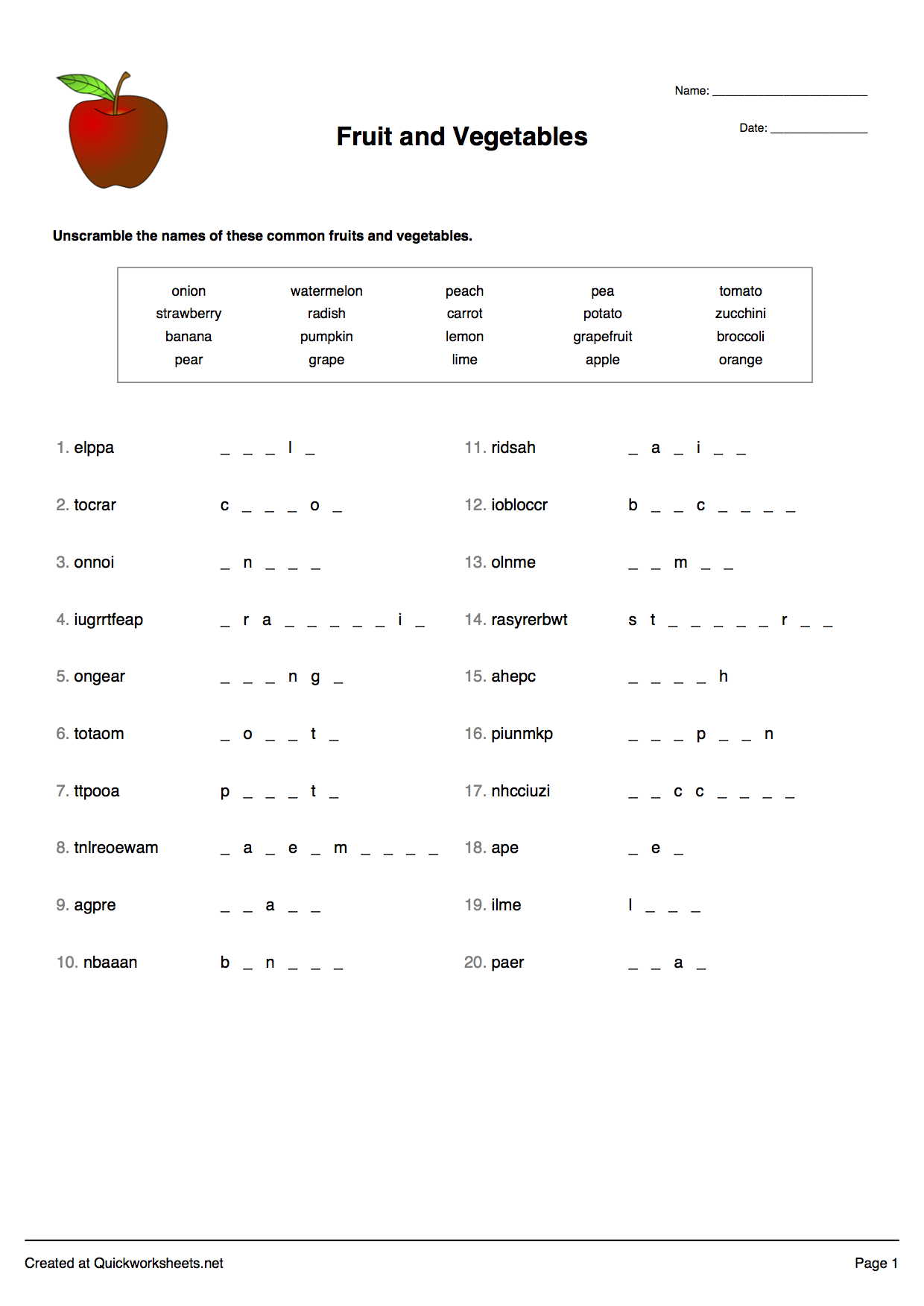 spelling word maker