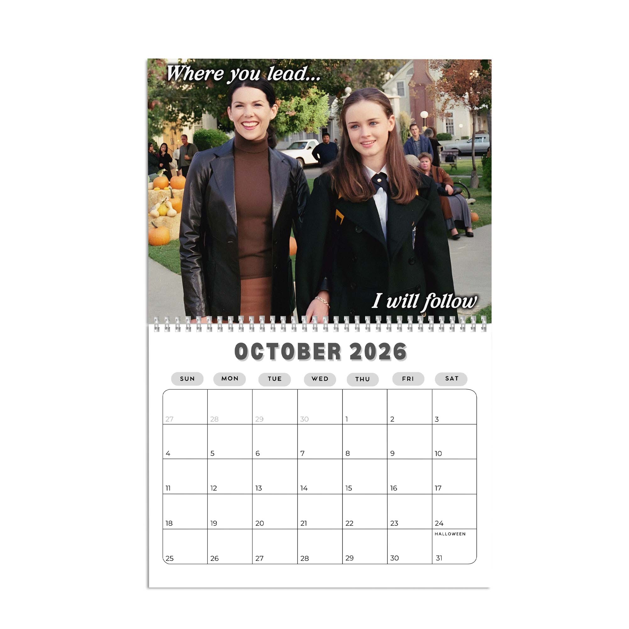 Gilmore Girls Calendar 2026 Thread Rody