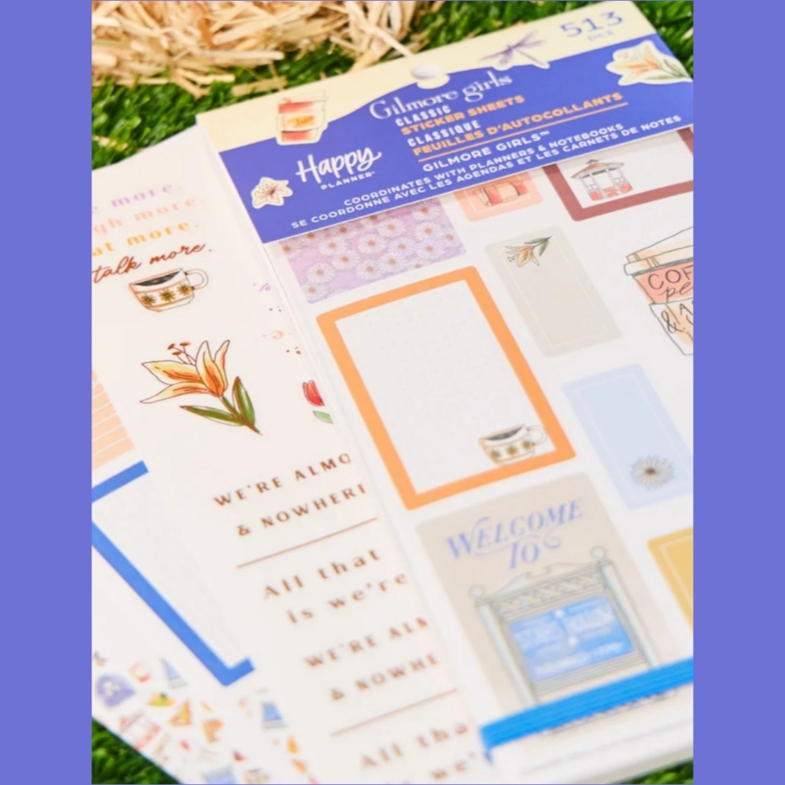 Gilmore Girls Happy Planner Limited Edition Sticker Pack 513 Pcs NEW 