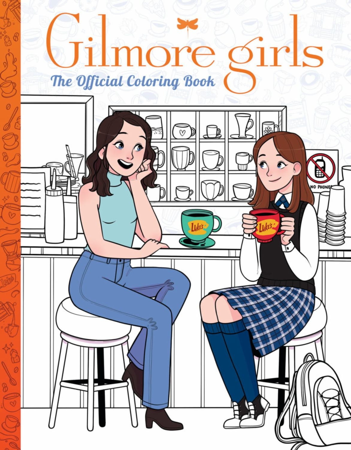 Gilmore Girls The Official Coloring Book The Perfect Stocking Stuffer 96 Pages Paperback Walmart