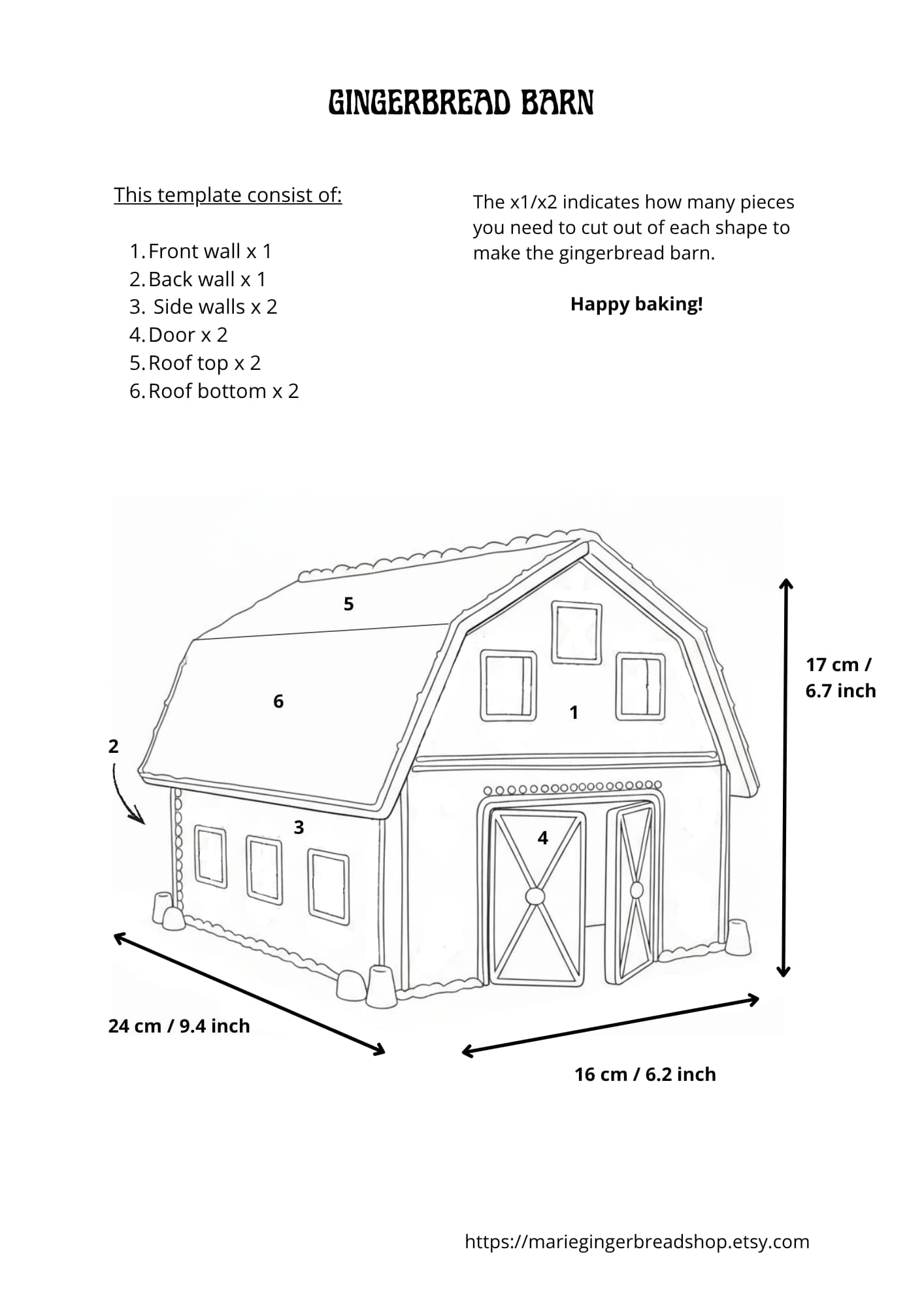 barn pattern printable