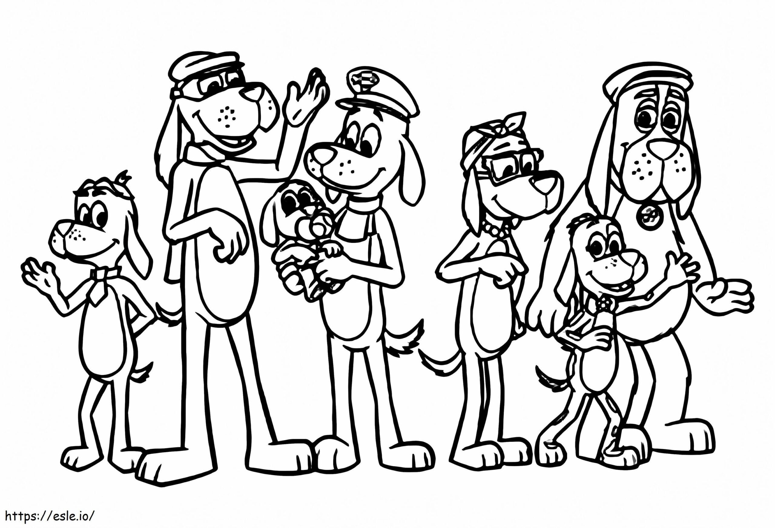 go dog go coloring page