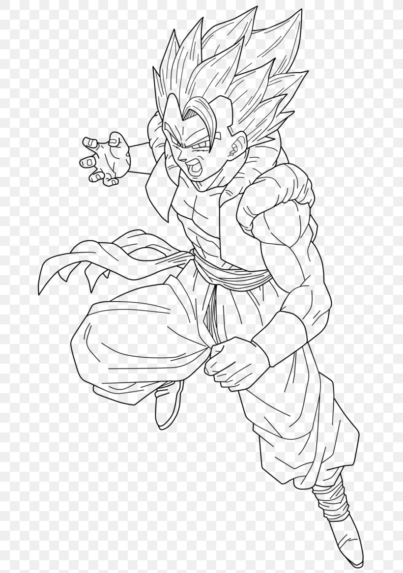 vegeta and goku coloring pages