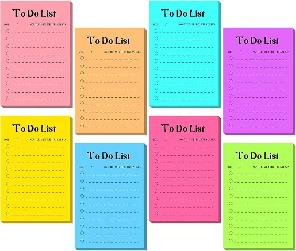 post it to do list