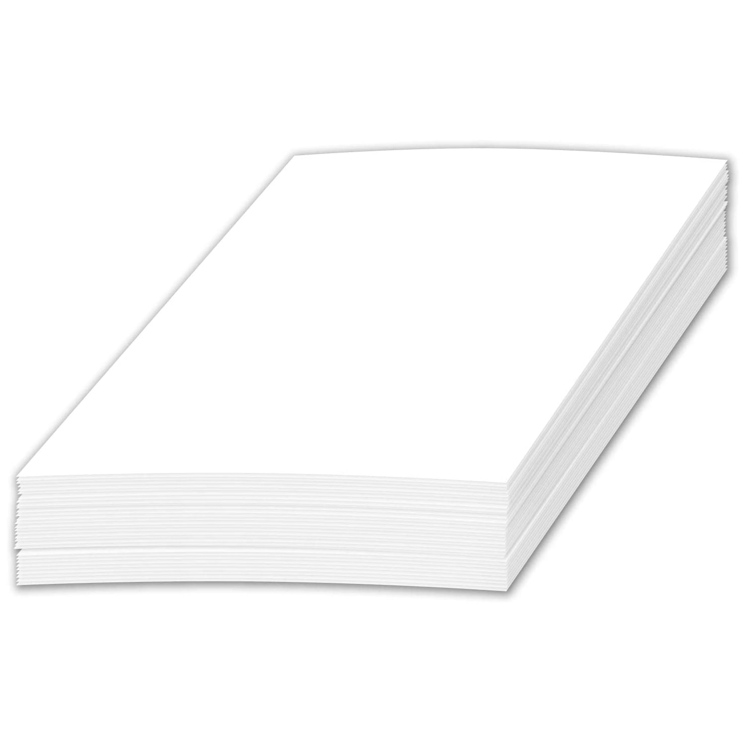 half a sheet of paper
