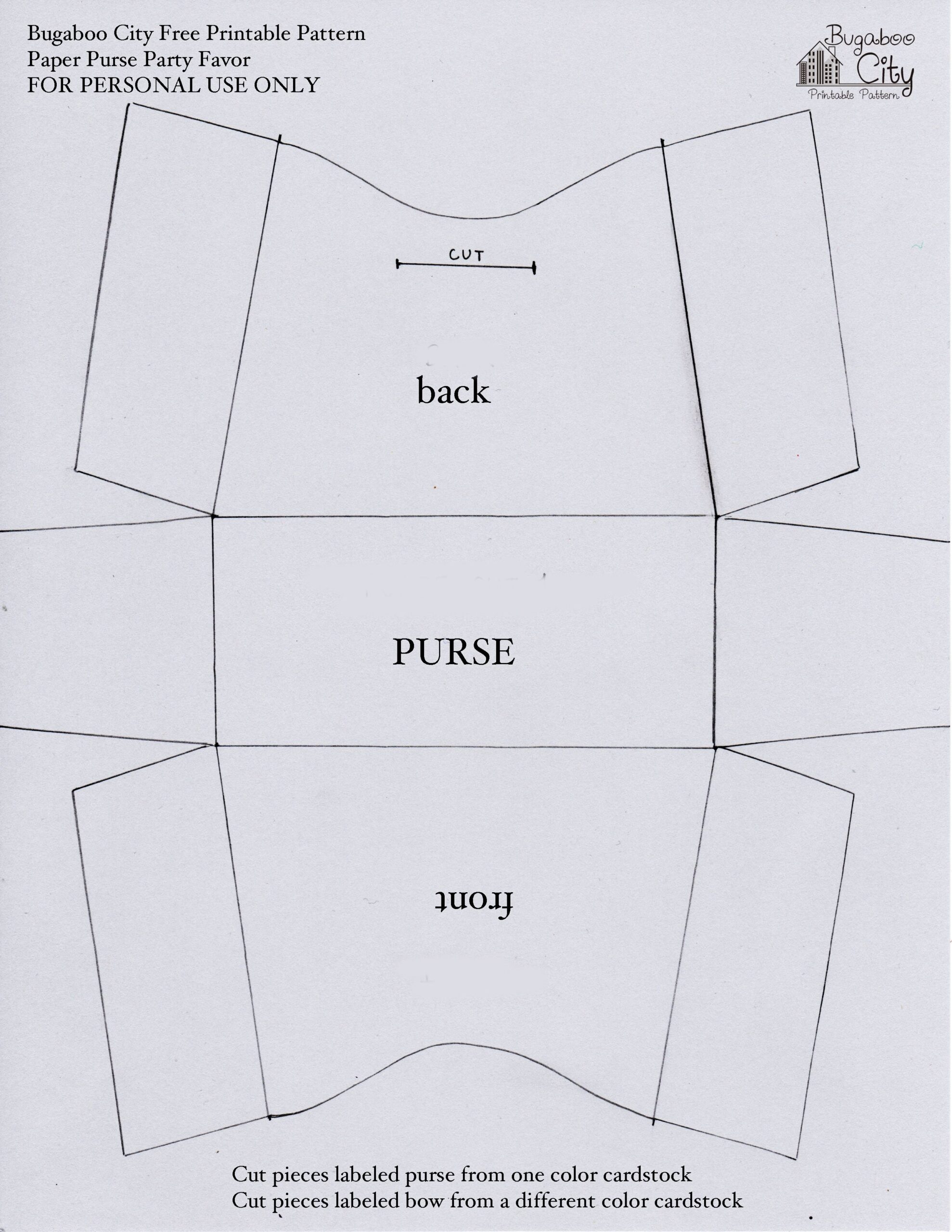 Handbag Patterns Free Printable Sewing Pattern Library
