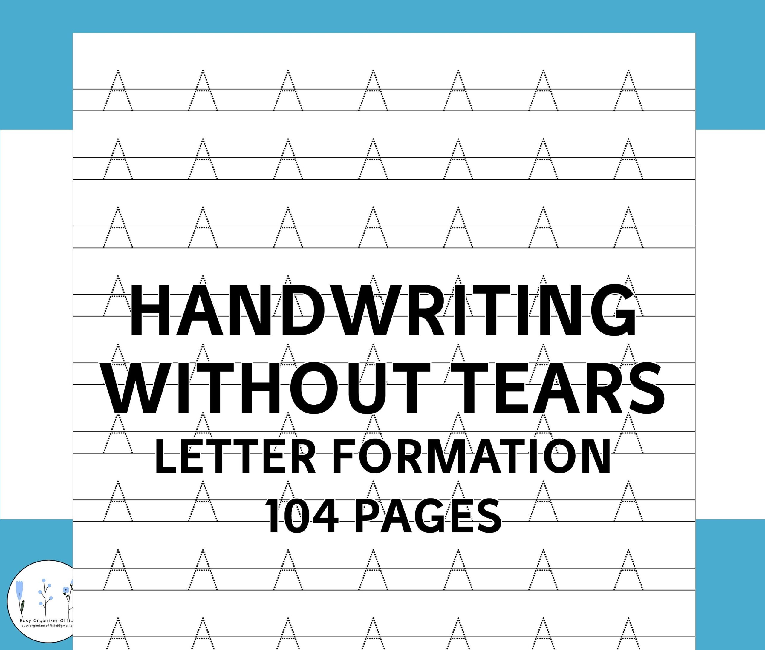 handwriting without tears worksheet maker