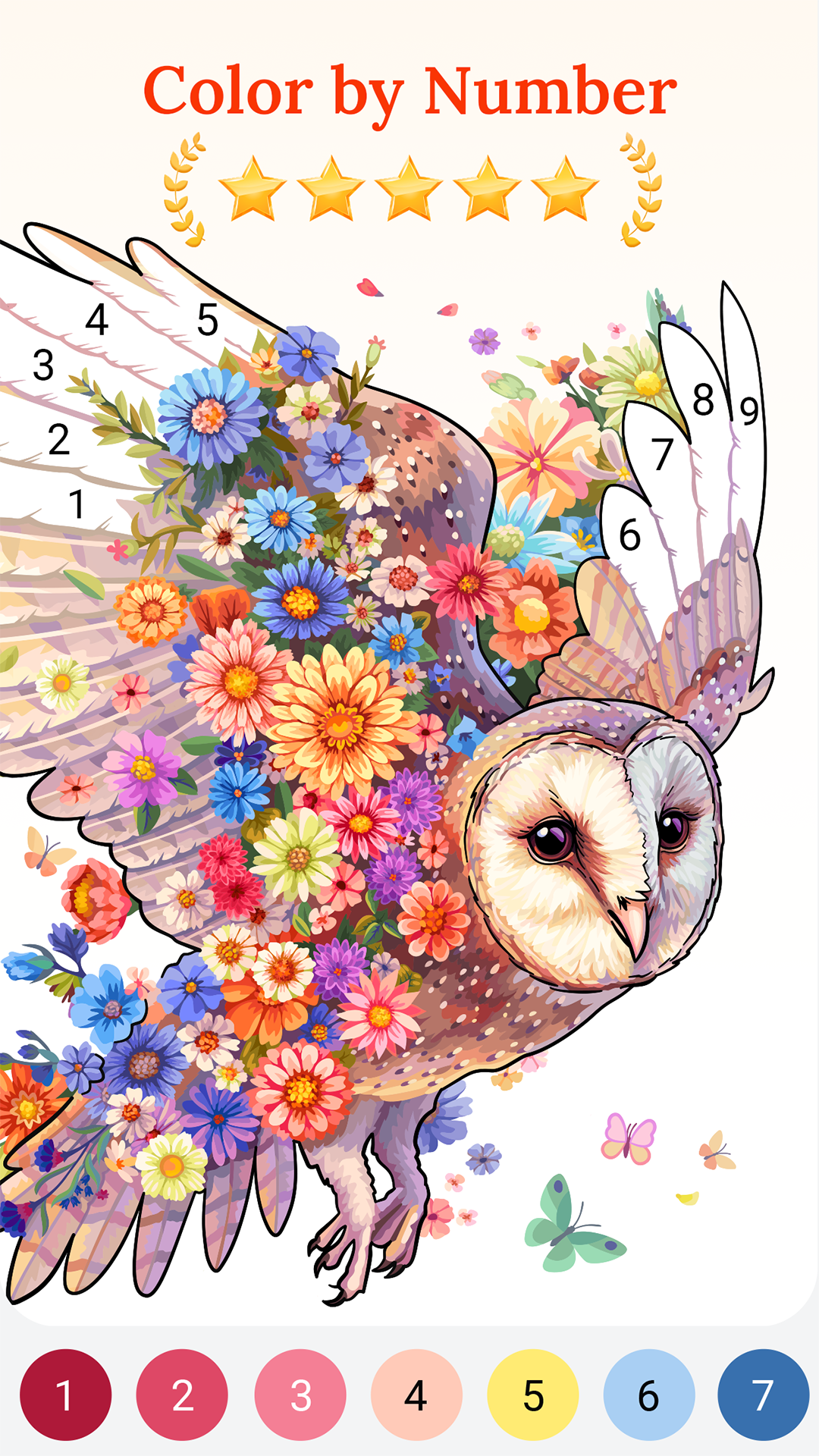 Happy Color Color By Number Coloring Book App On Amazon Appstore