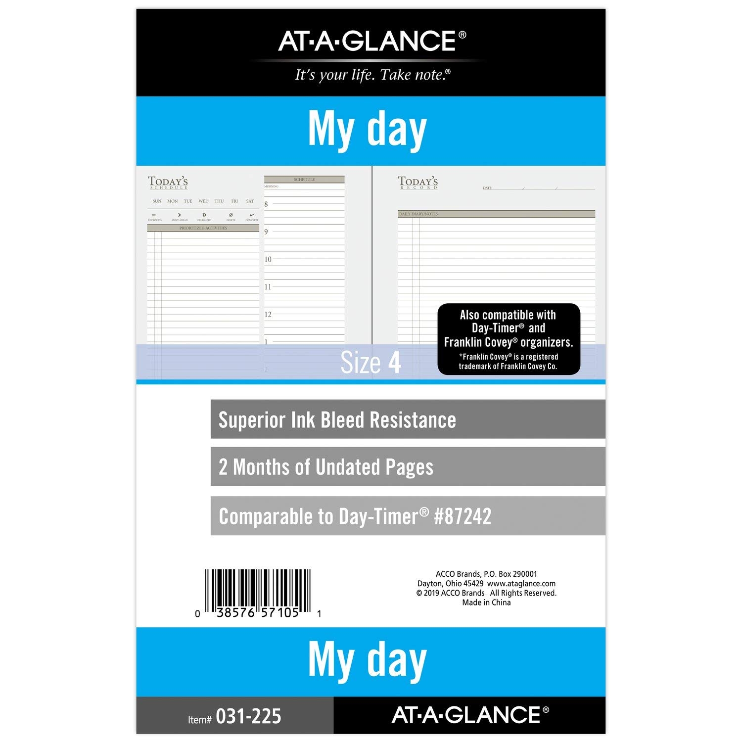 Happy Planner 2025 AT A GLANCE 2025 Planner Refill Weekly 3 1 4 X 6 1 2 Happy Planner Refill