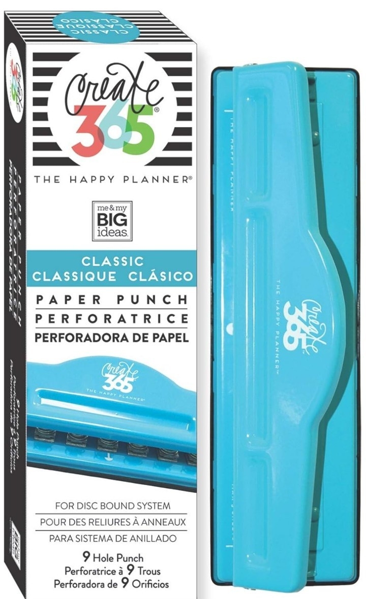 Happy Planner Classic Punch 9 Holes Like New