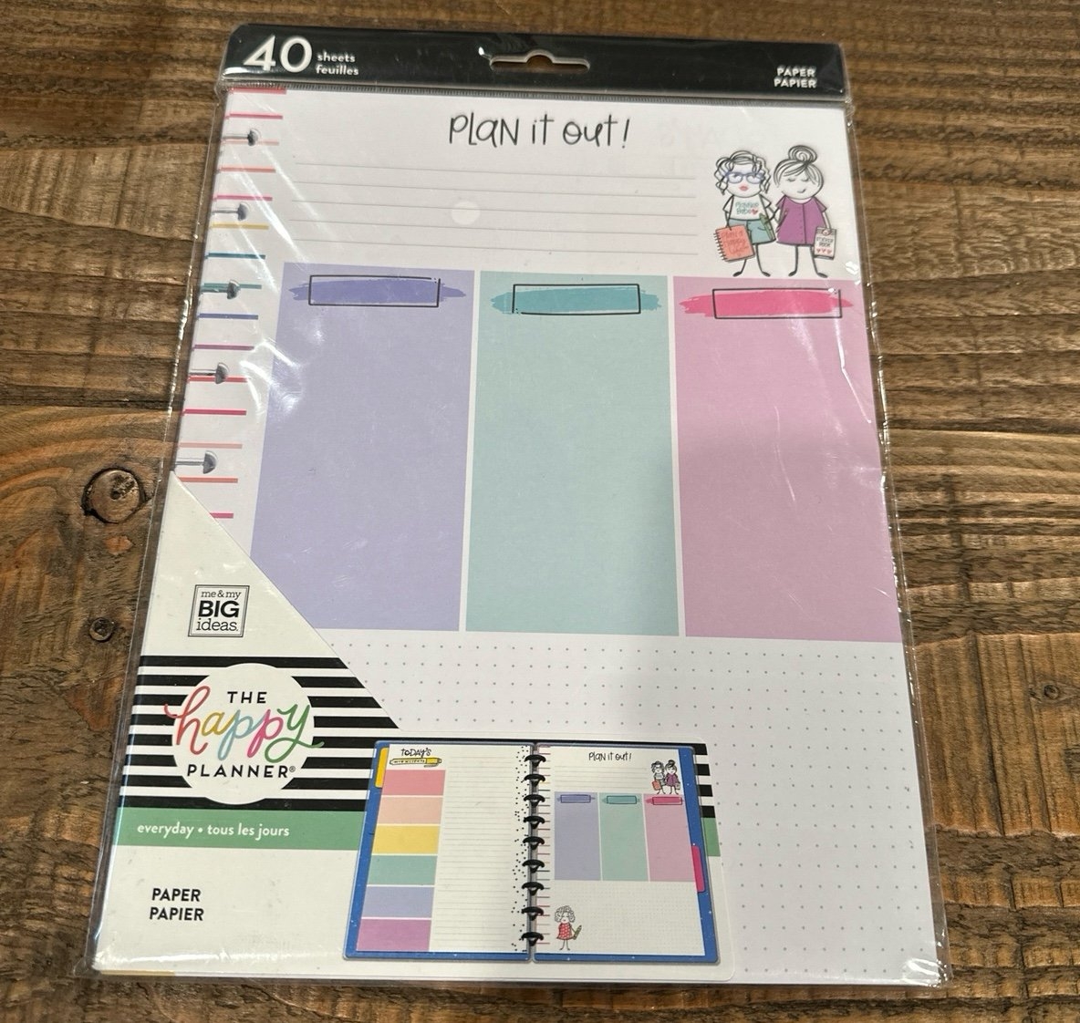 Happy Planner Classic Size Paper