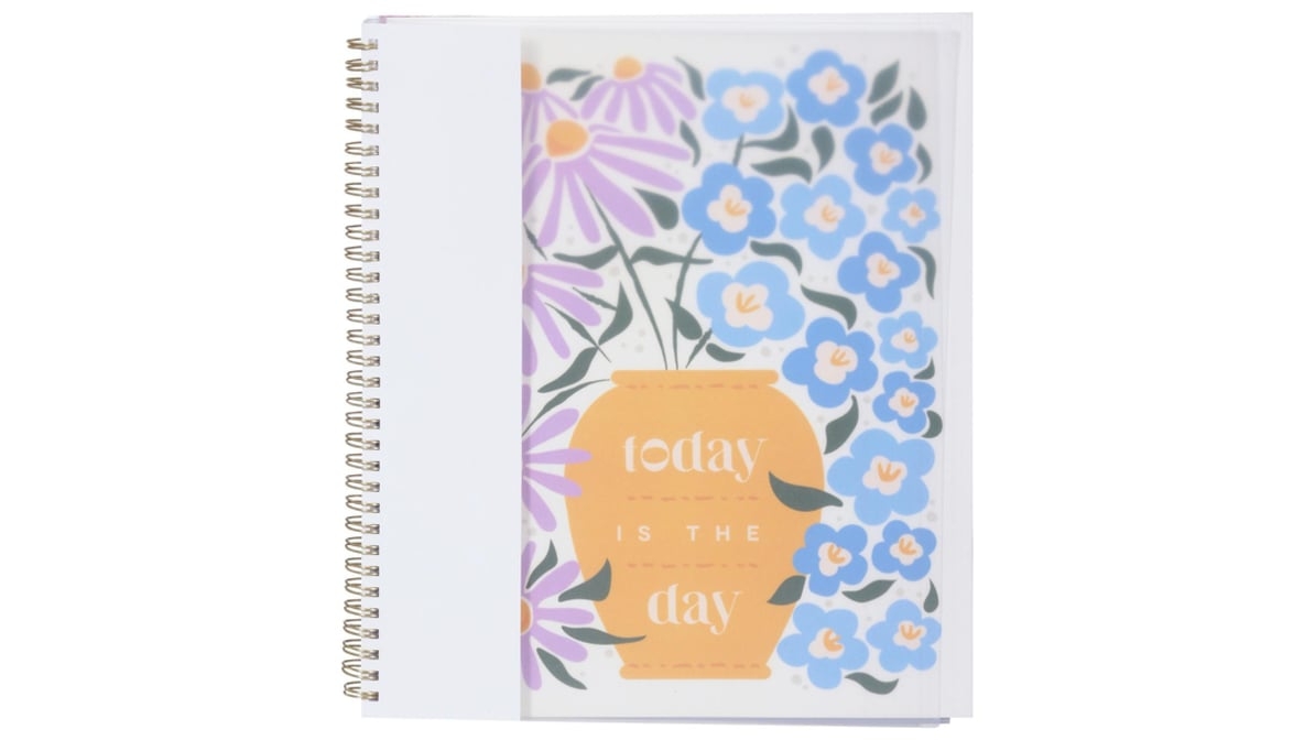 Happy Planner Me My Big Ideas Organized July 2023 June 2024 Floral Notebook Delivery Near Me Doordash