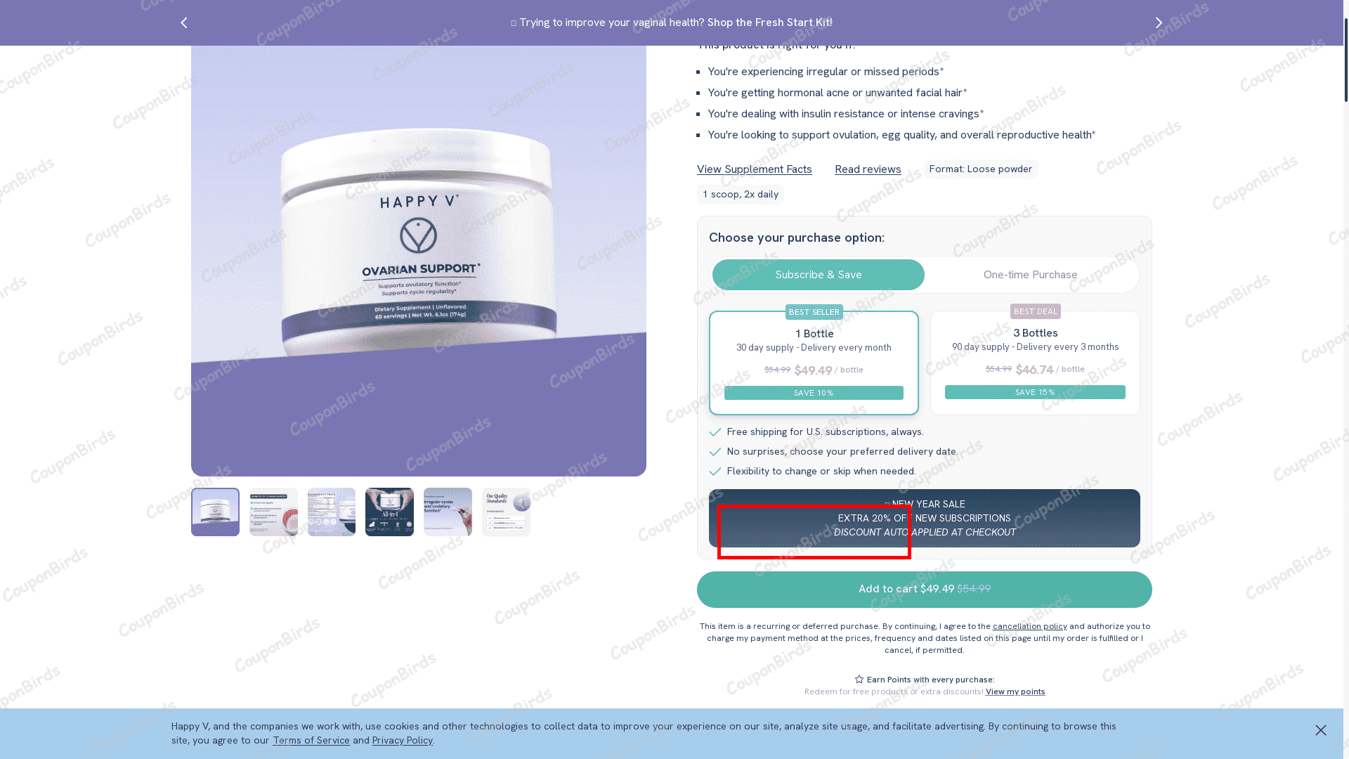 Happy V Discount Codes Verified Jan 2026
