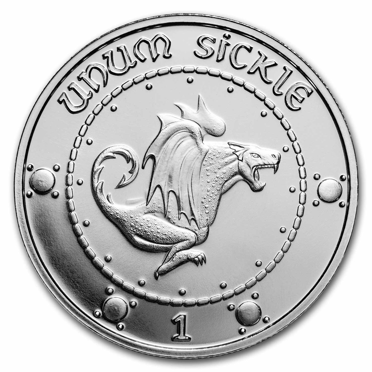 Harry Potter 1 Oz Silver Currency Gringotts Sickle Round EBay