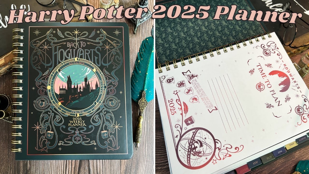 Harry Potter 2025 Magical Moments Planner YouTube