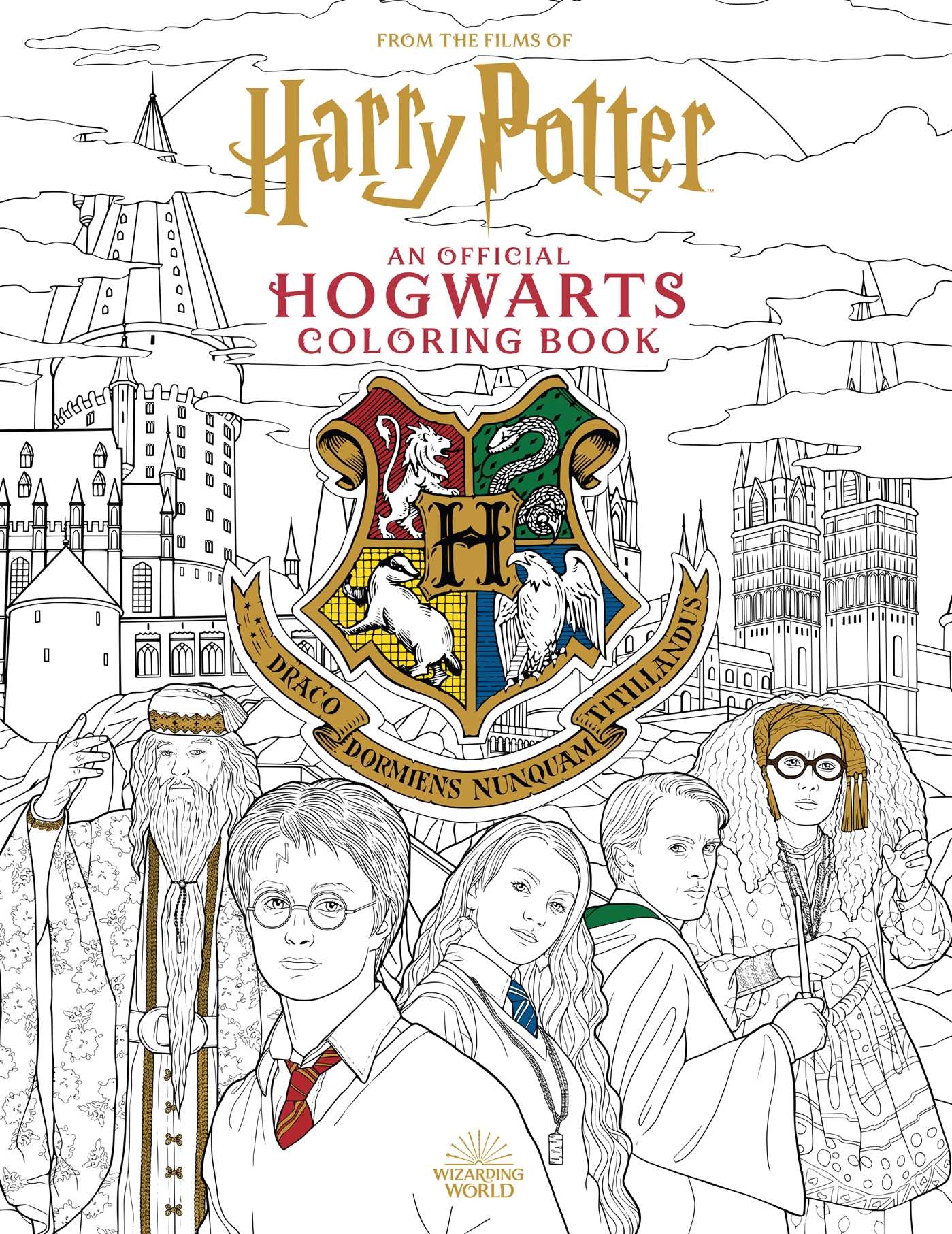 harry potter coloring pages