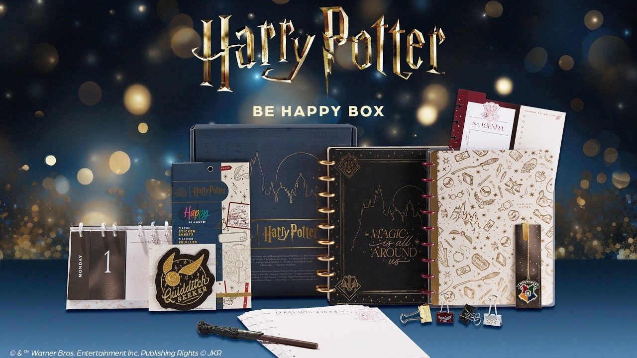 Harry Potter Be Happy Box Unboxing Video YouTube