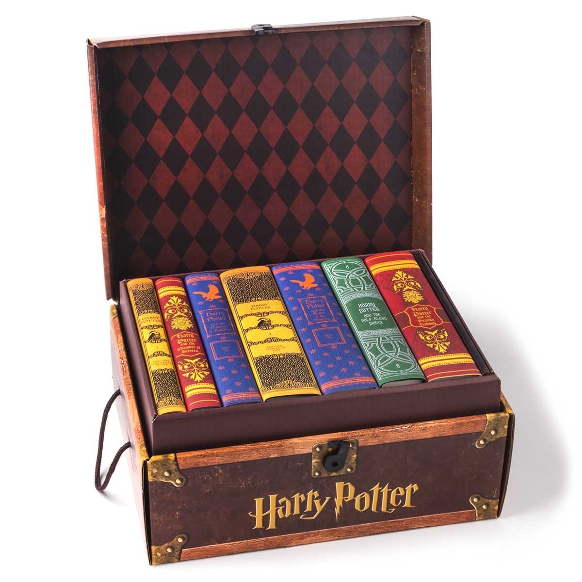 Harry Potter Books Set Harry Potter Hardcover Box Set Books 1 7 Trunk By J K Rowling Nature nurture Illustrated Harry Potter