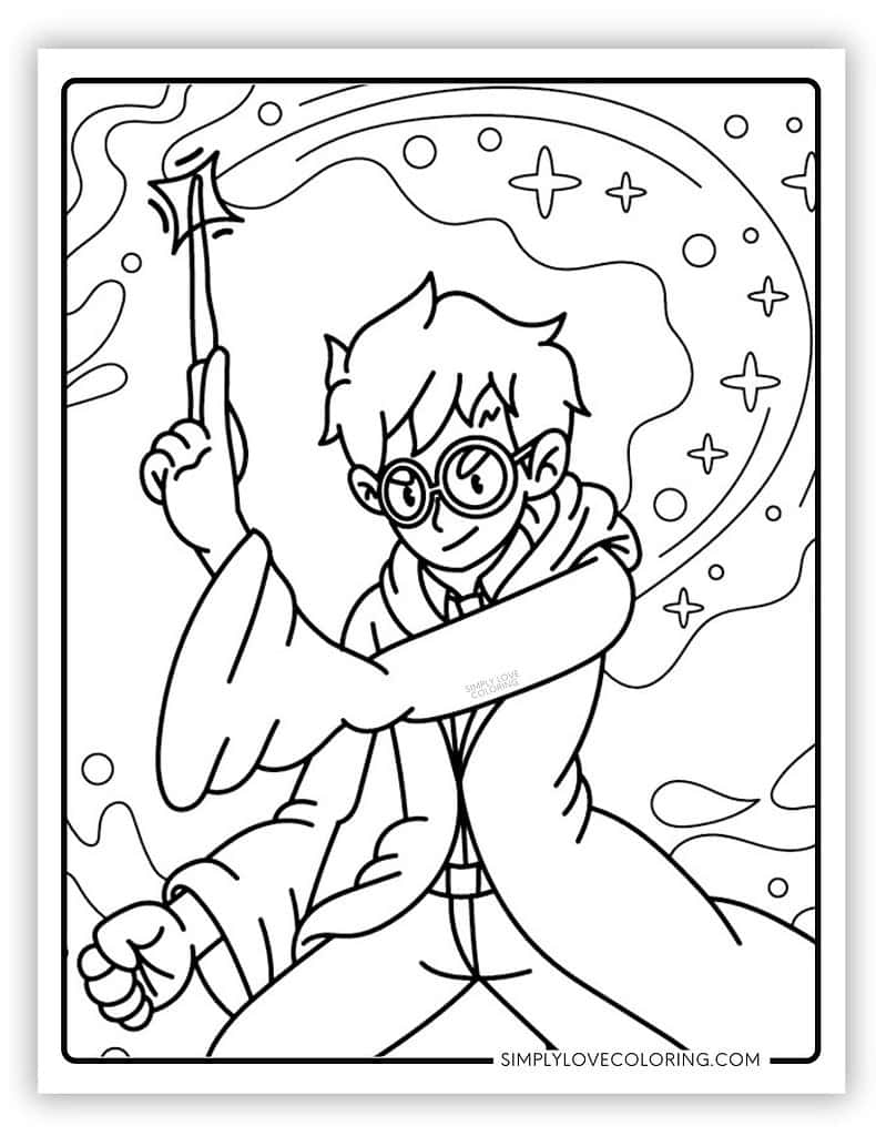 free harry potter coloring sheets
