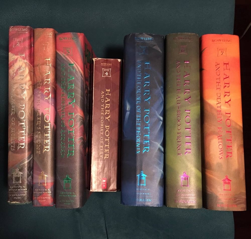 harry potter hardbound set