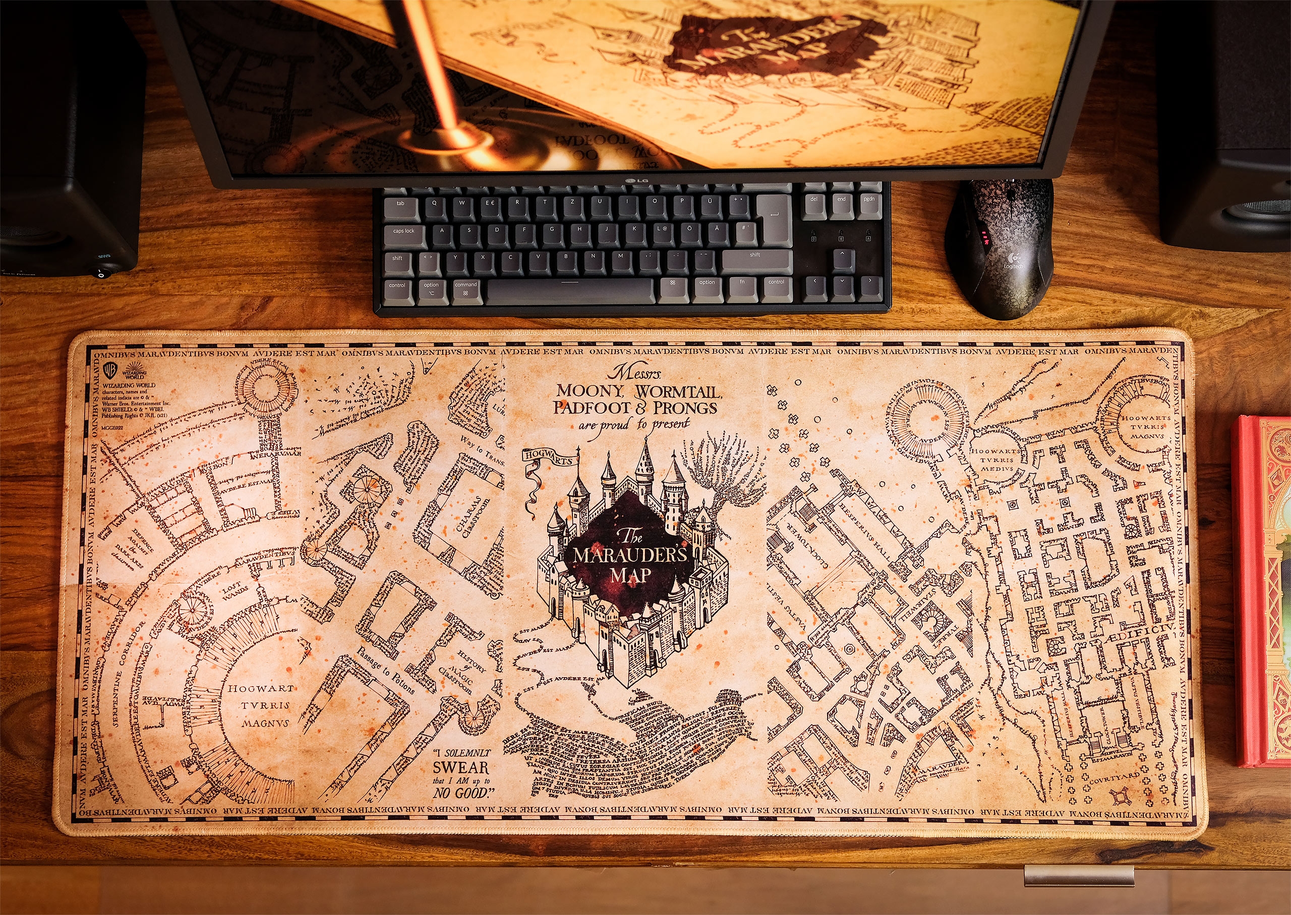 Harry Potter Marauder s Map Mousepad Elbenwald
