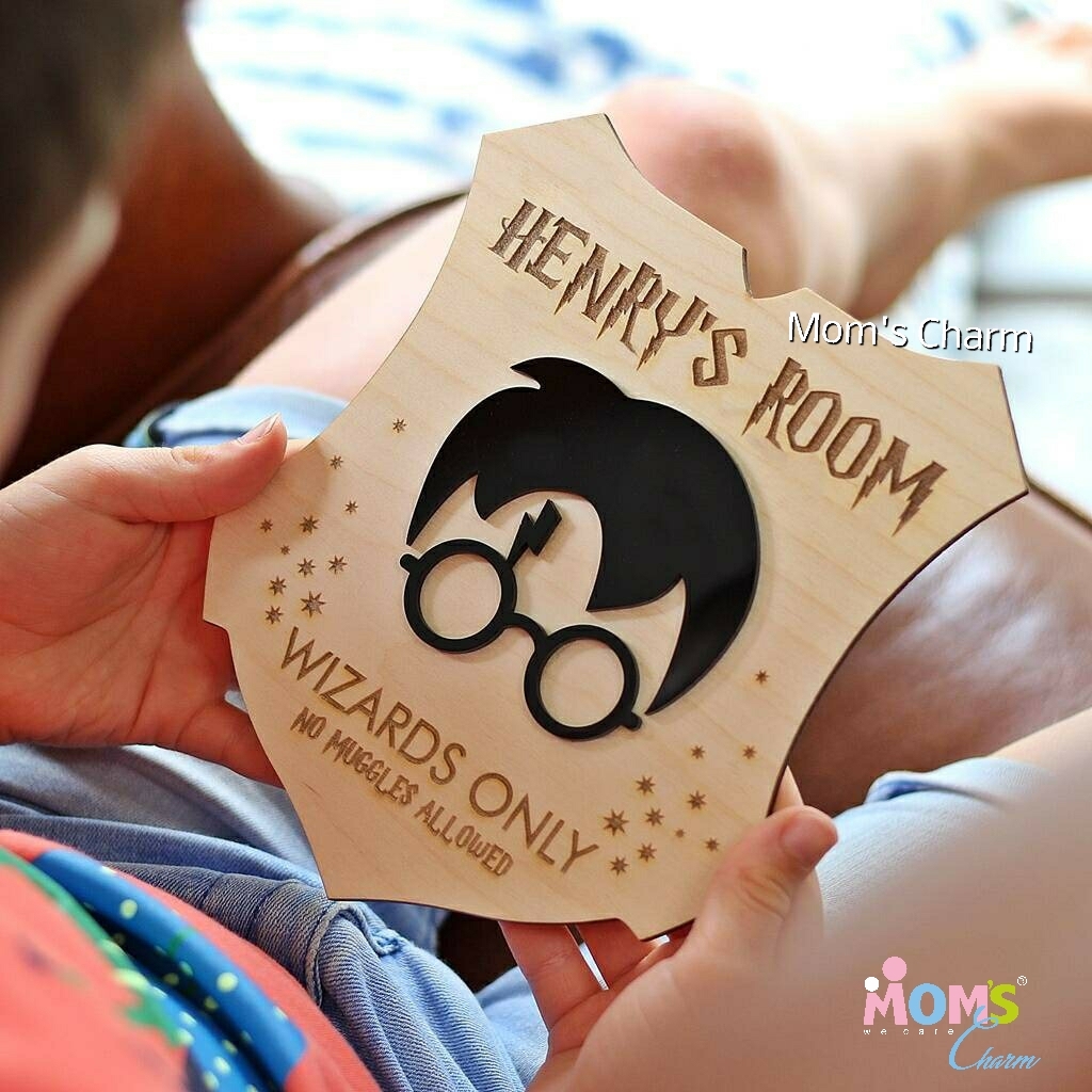 Harry Potter Name Plate Personalized With Name Mom s Charm