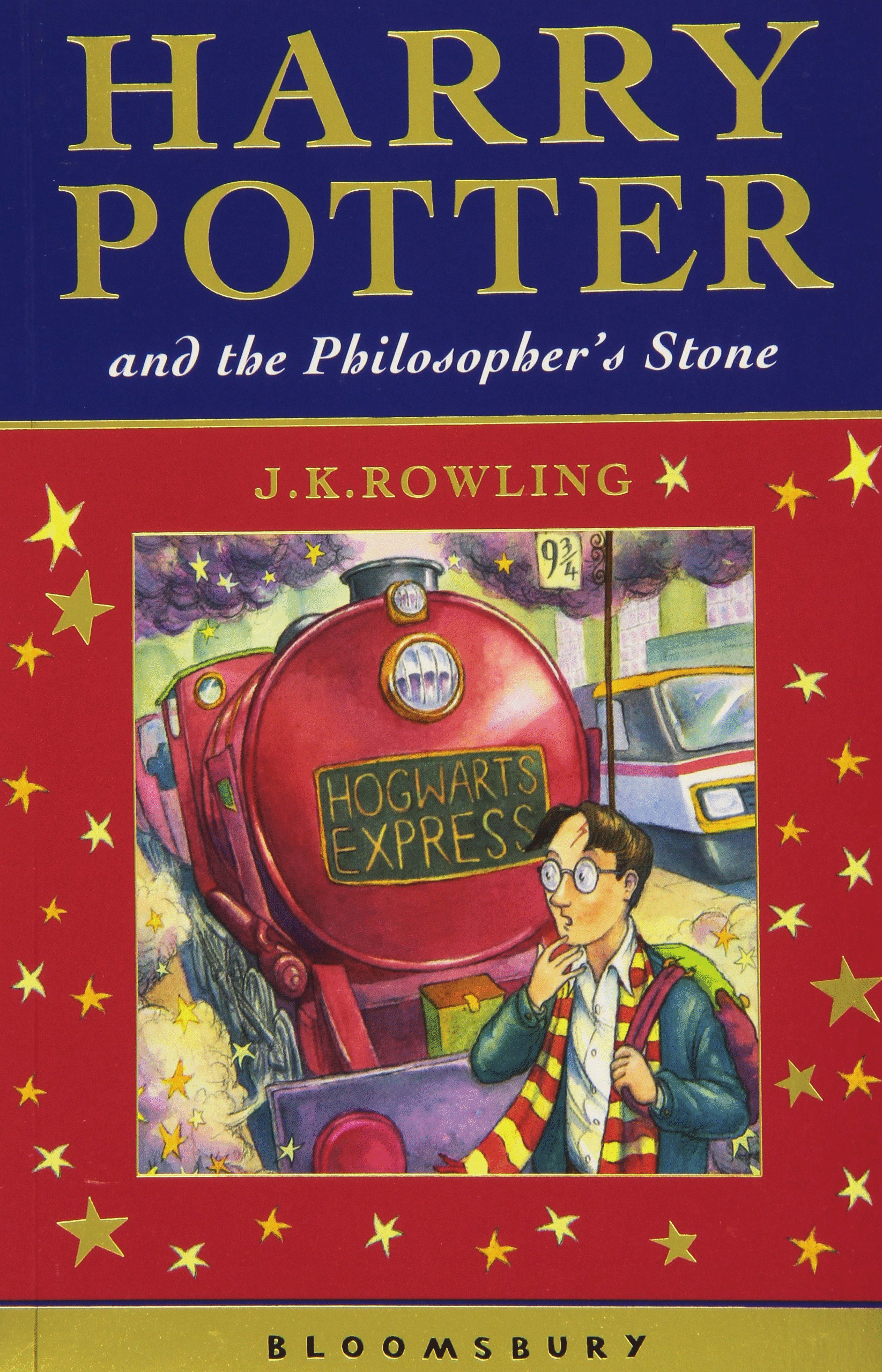 harry potter british covers