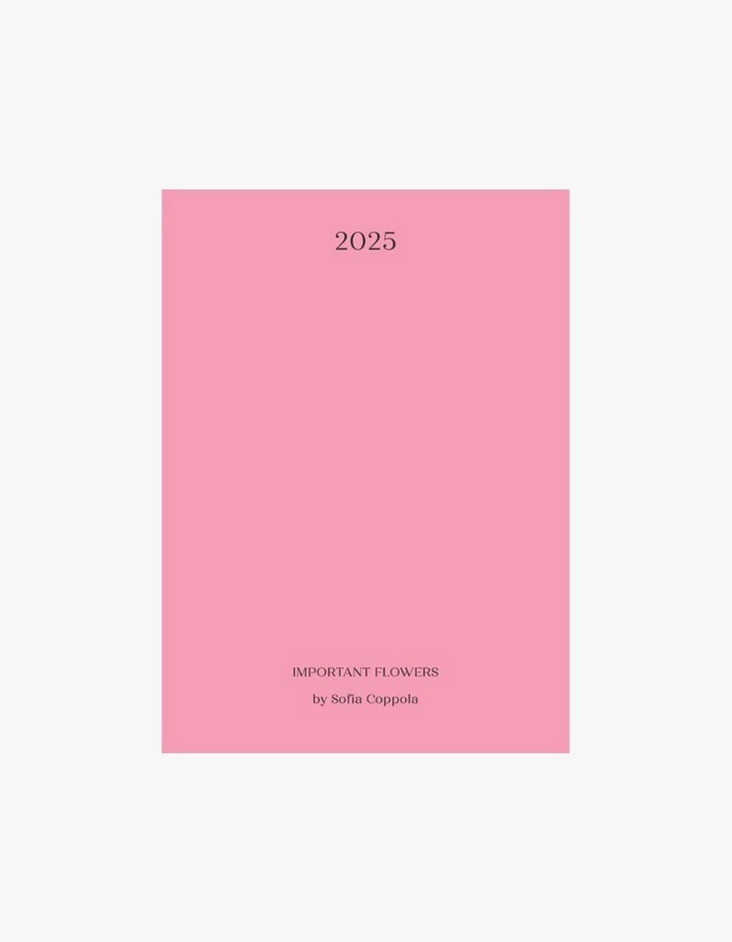 HEIGHTS Souvenir Sofia Coppola Planner 2025 International Store